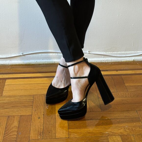 Schutz Elysee Platform Black size 11 - Picture 5 of 10